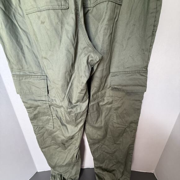 Ingrid & Isabel Full Belly Maternity Cargo Lightweight Jogger XS NWT Green - Picture 9 of 13